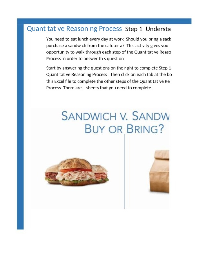 Cost Comparison - Bringing vs. Buying Lunch Sandwiches