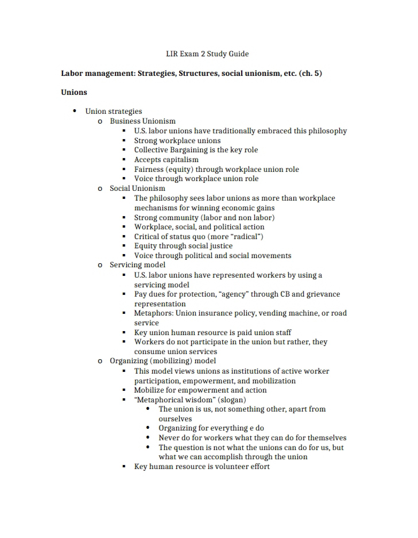 Management of Labor