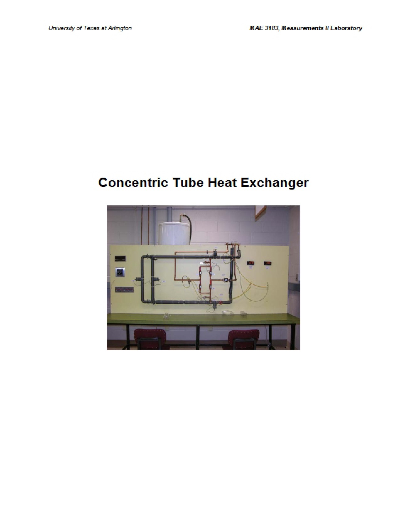 Heat Exchanger Concentric Tube