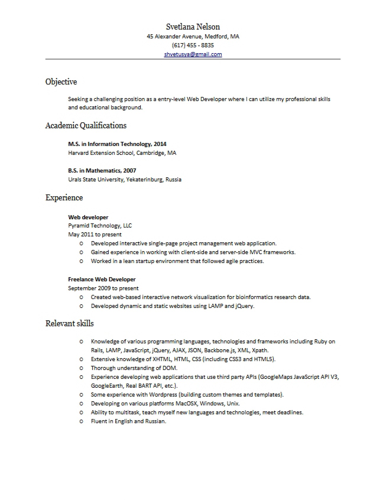 Research Application