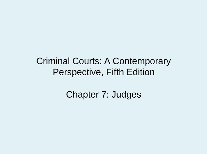 Chapter 7 Presentation - Hemmens 5e
