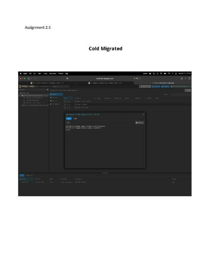 Assignment 2.5 - Virtual Machines