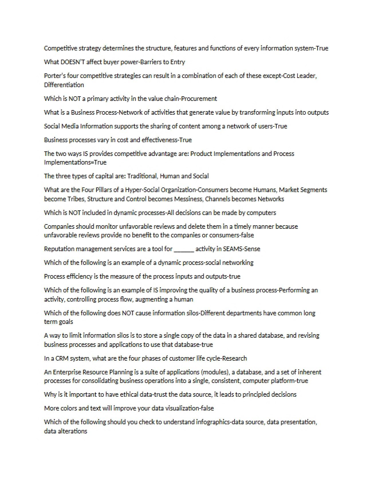 Course Study Guide