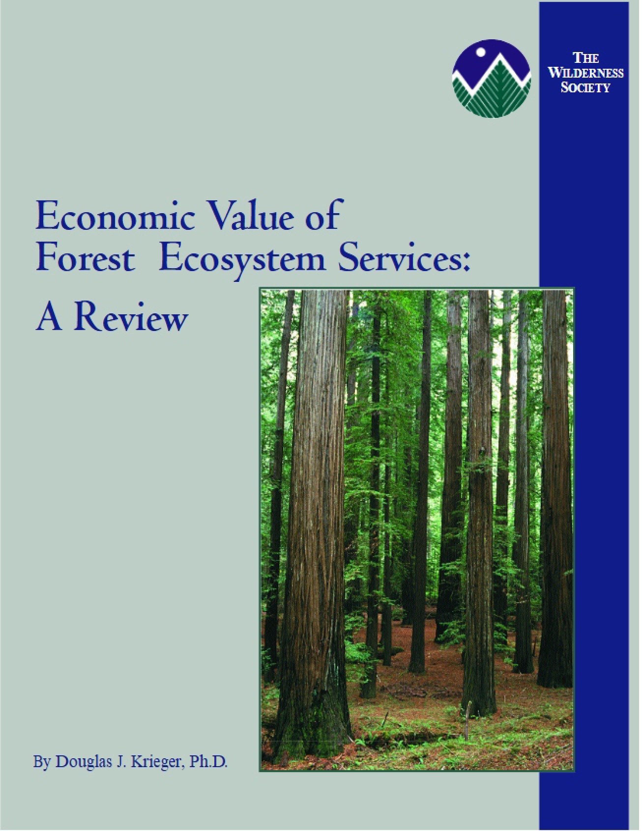 Forest Ecosystem Services Economic Value
