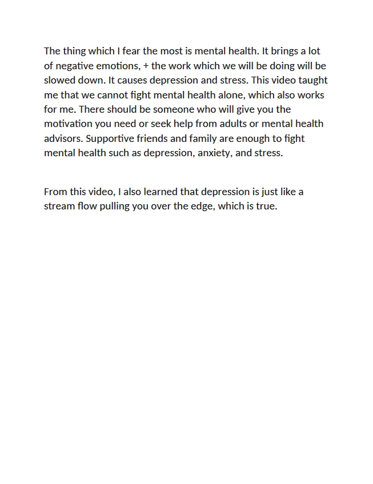 Introduction to the Topic of Mental Health