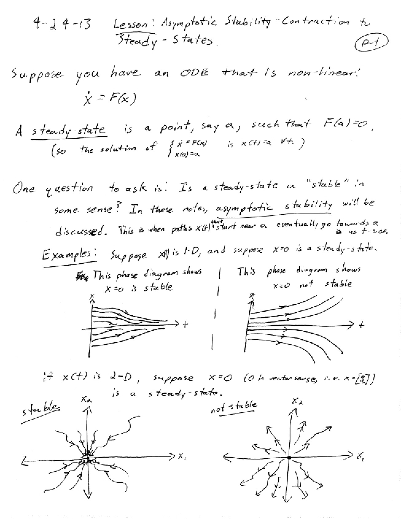 Stability Lecture 2 (Robert)