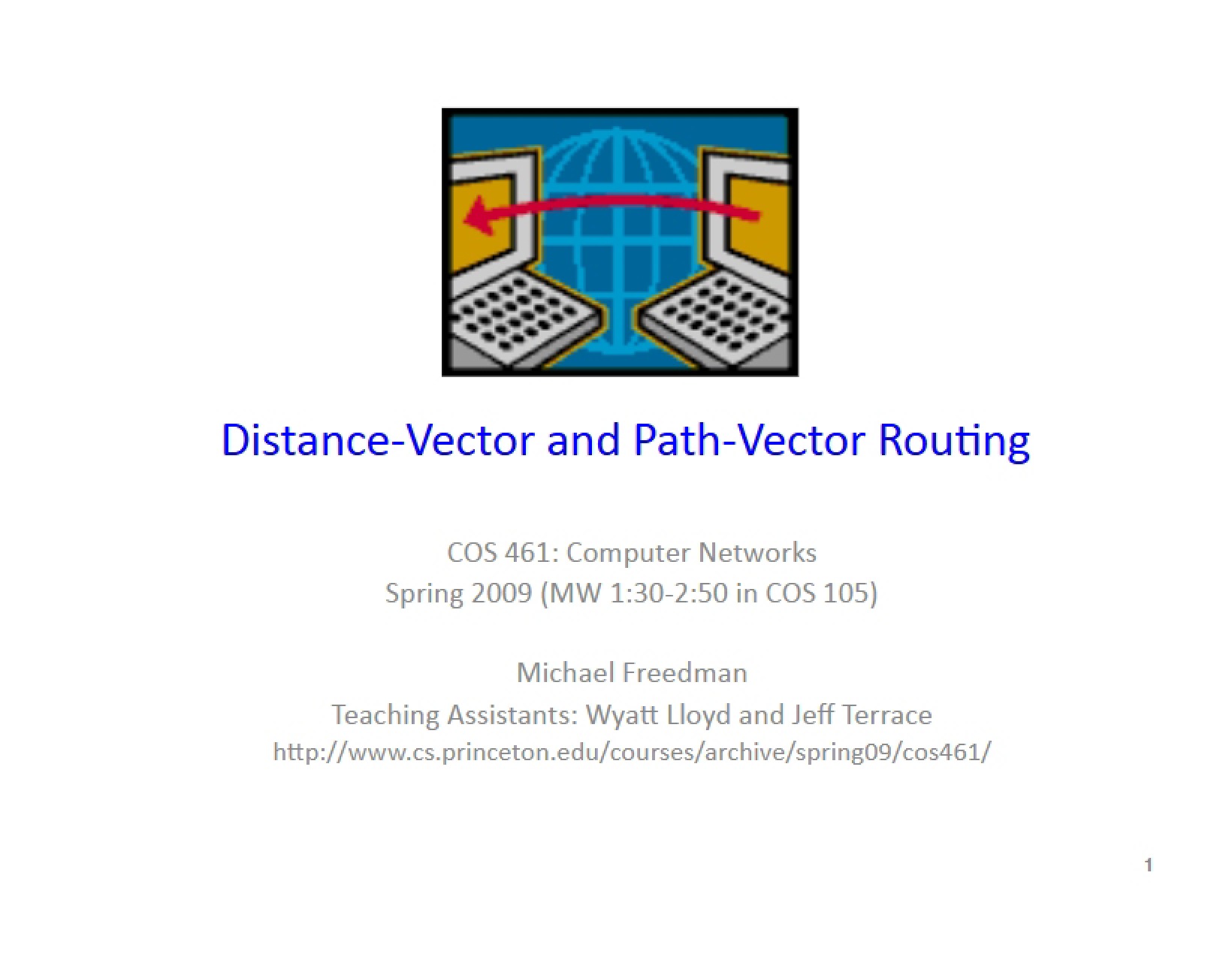 Routing Path-Vector and Distance-Vector