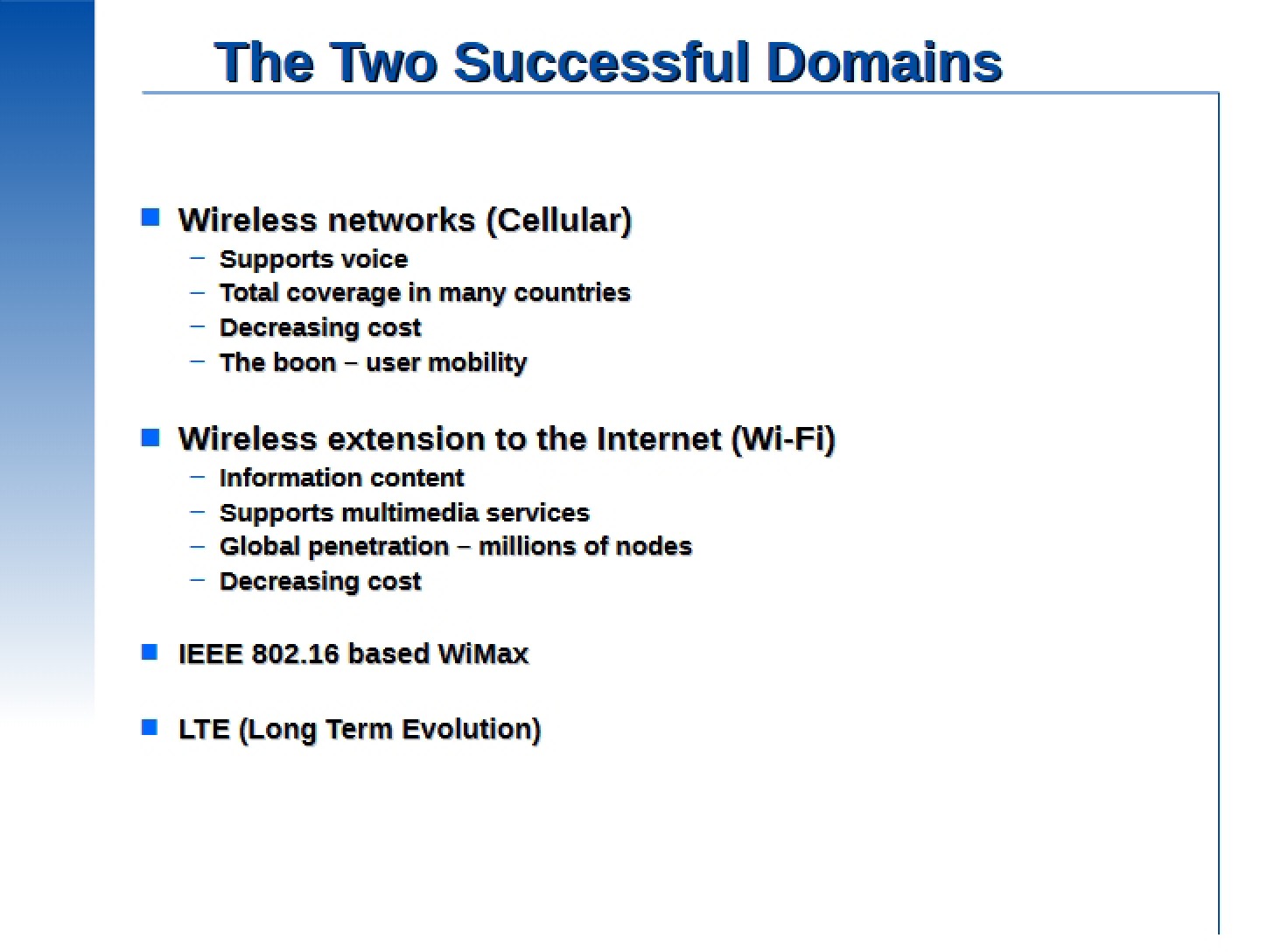 Domains The Two Successful