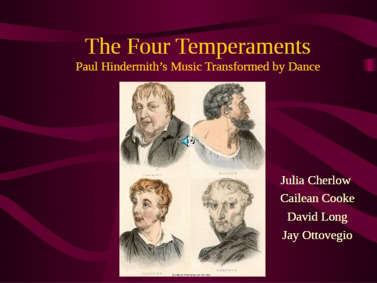 Exploration of The Four Temperaments