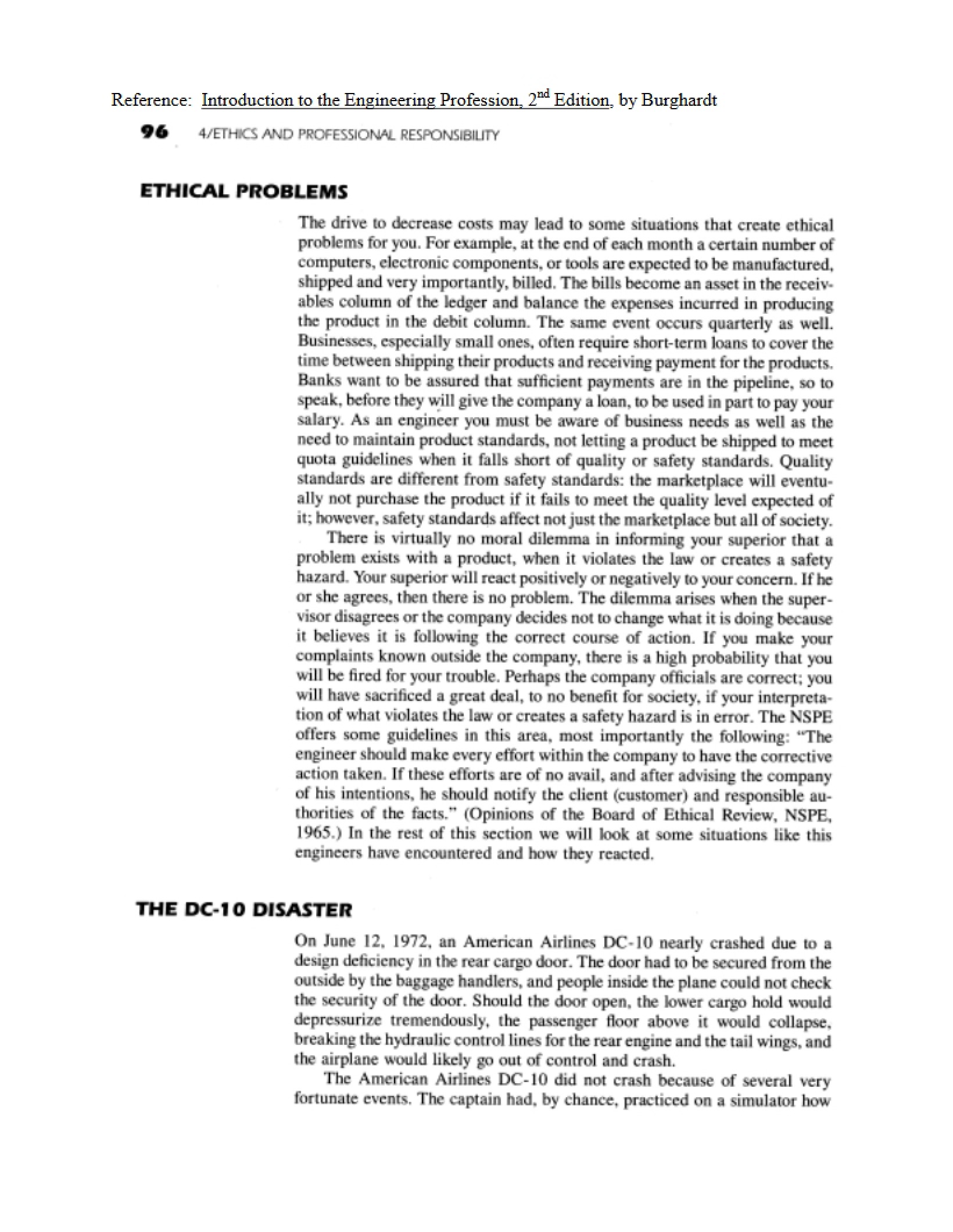 Problems in Ethics