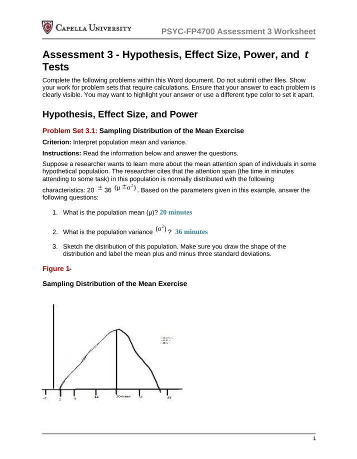 PSYC-FPX4700 Assessment 3 - Esperanza Correa