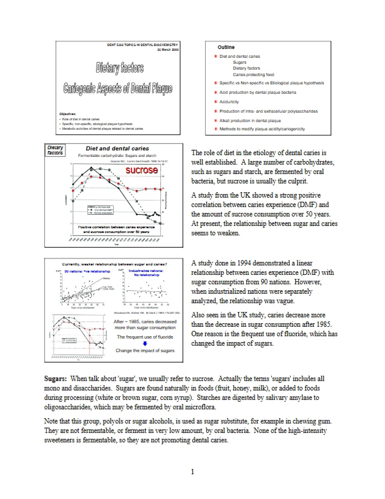 Dental Plaque Cariogenic Aspects