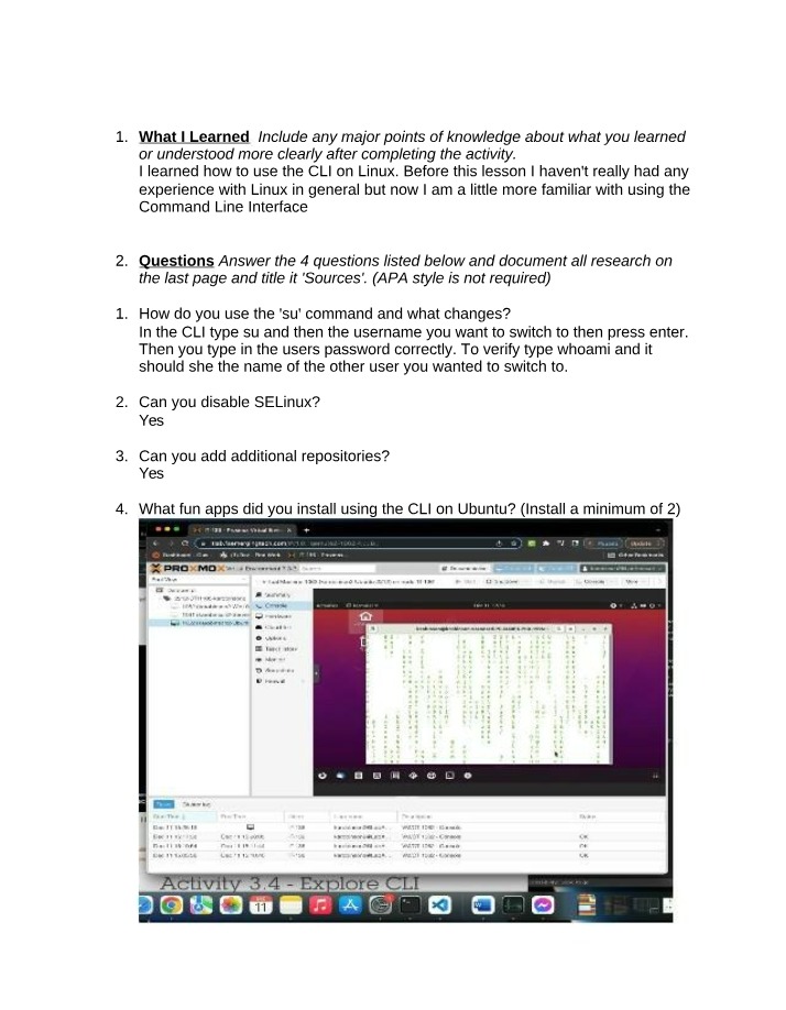 Linux CLI - Basics, Repositories, and Apps