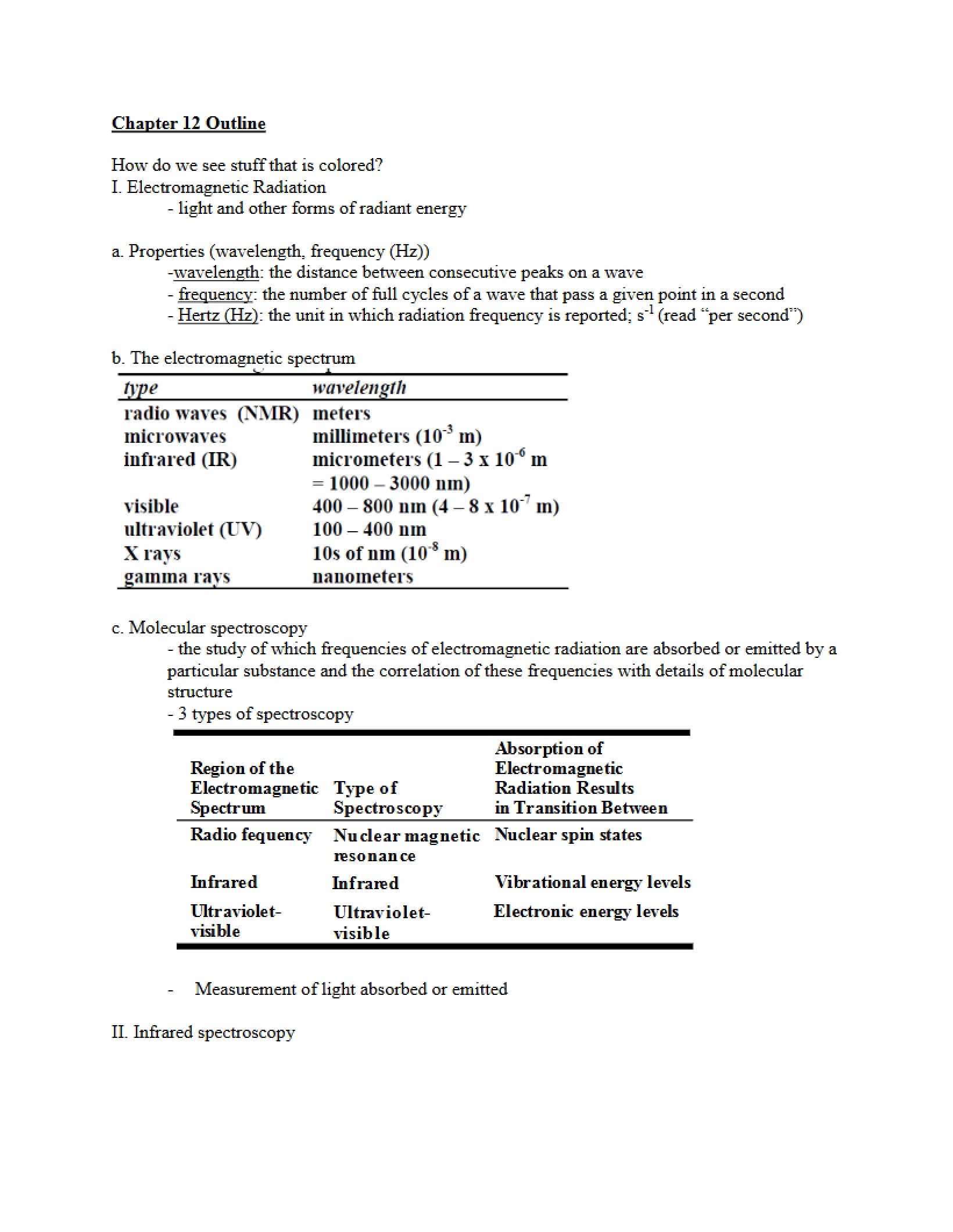 Guide for Exam 1
