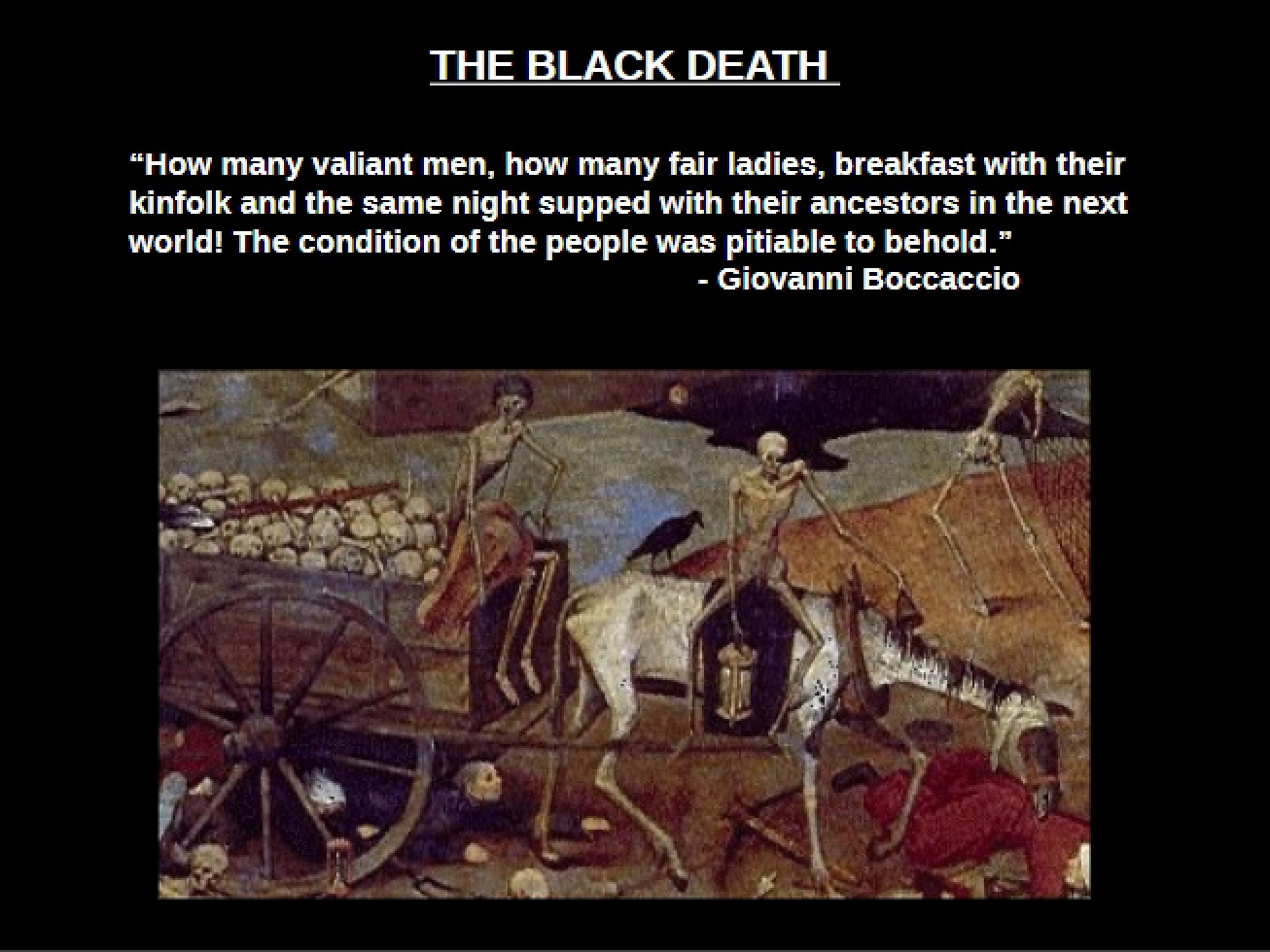 Plague (Black Death)