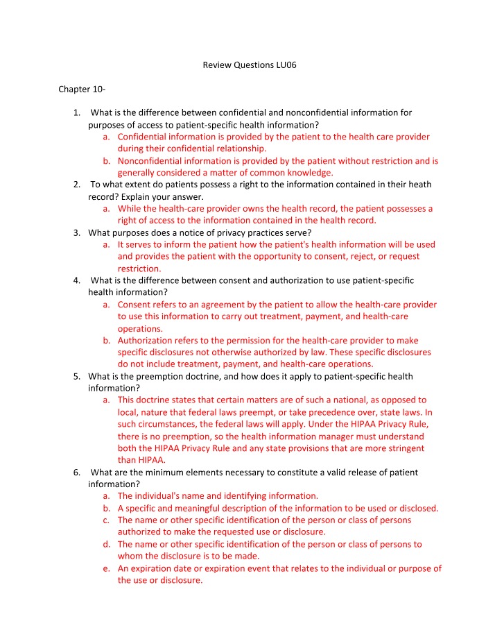 LU06 Review Questions