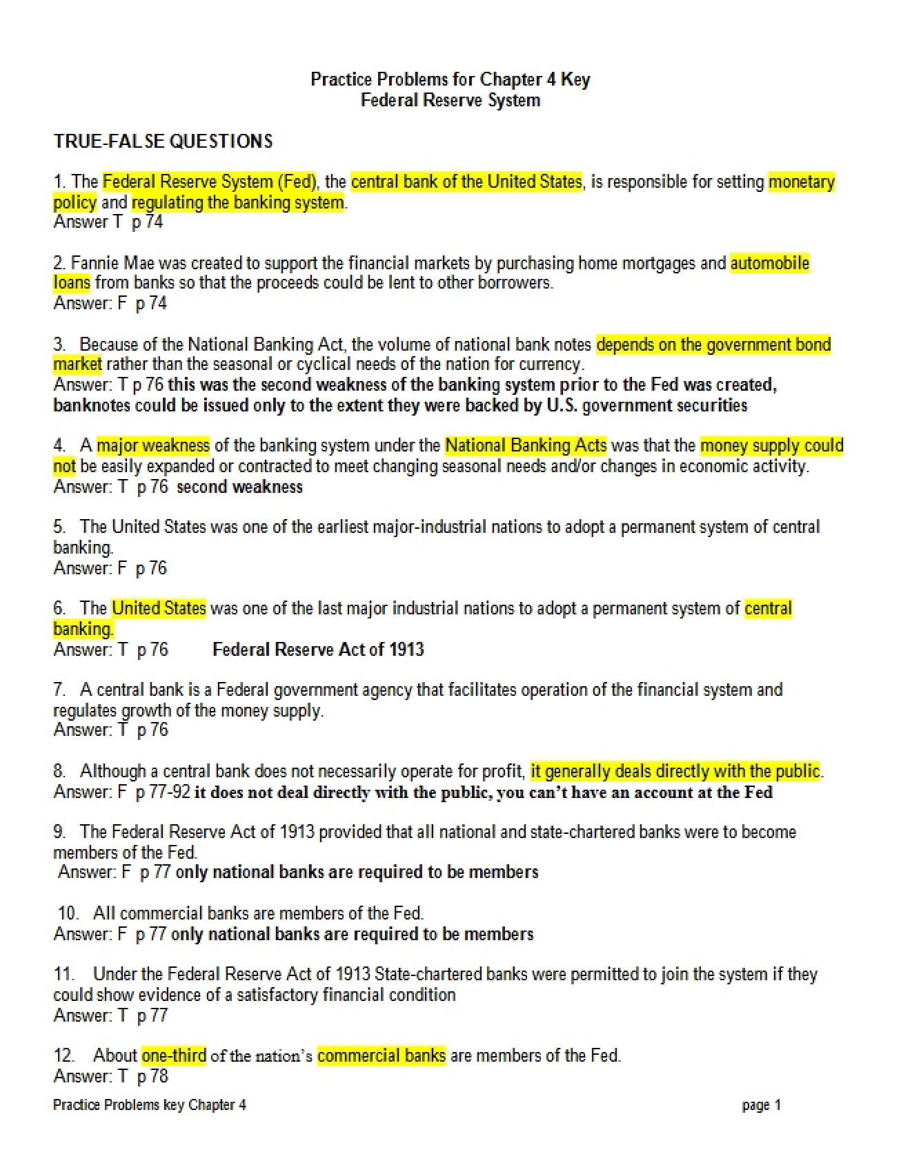 Seventh Set of Lecture Notes for International Trade Theory