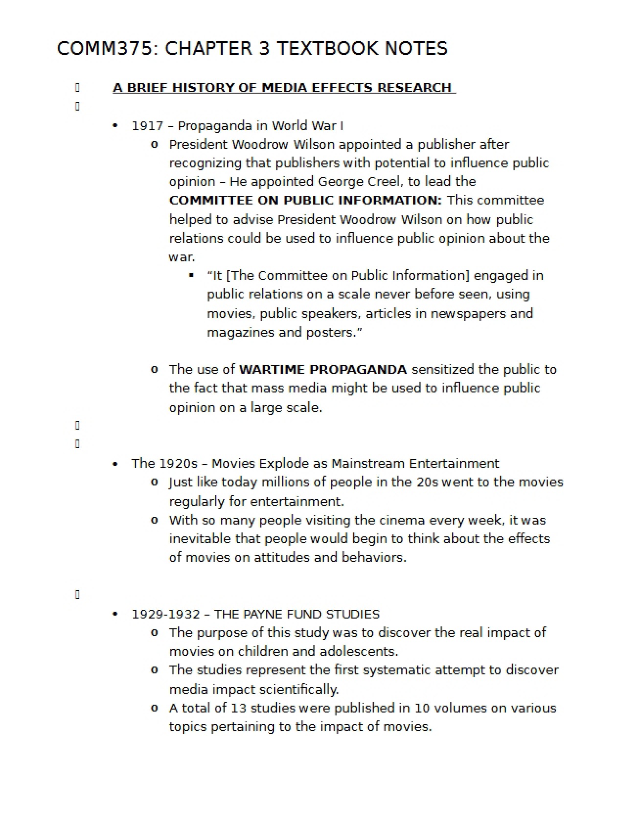 Chapter 3 Reading Notes - 7 Pages