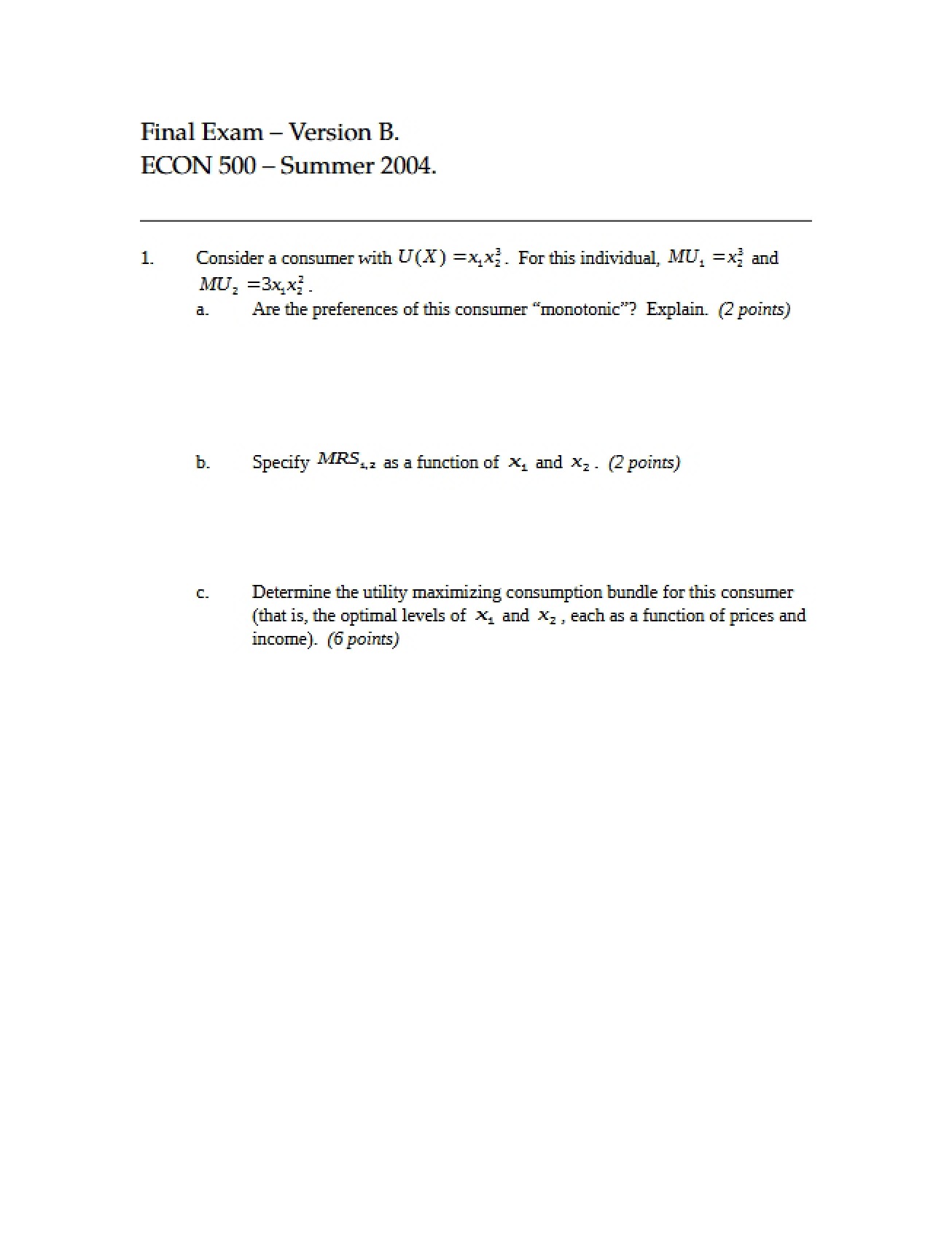 Final Test