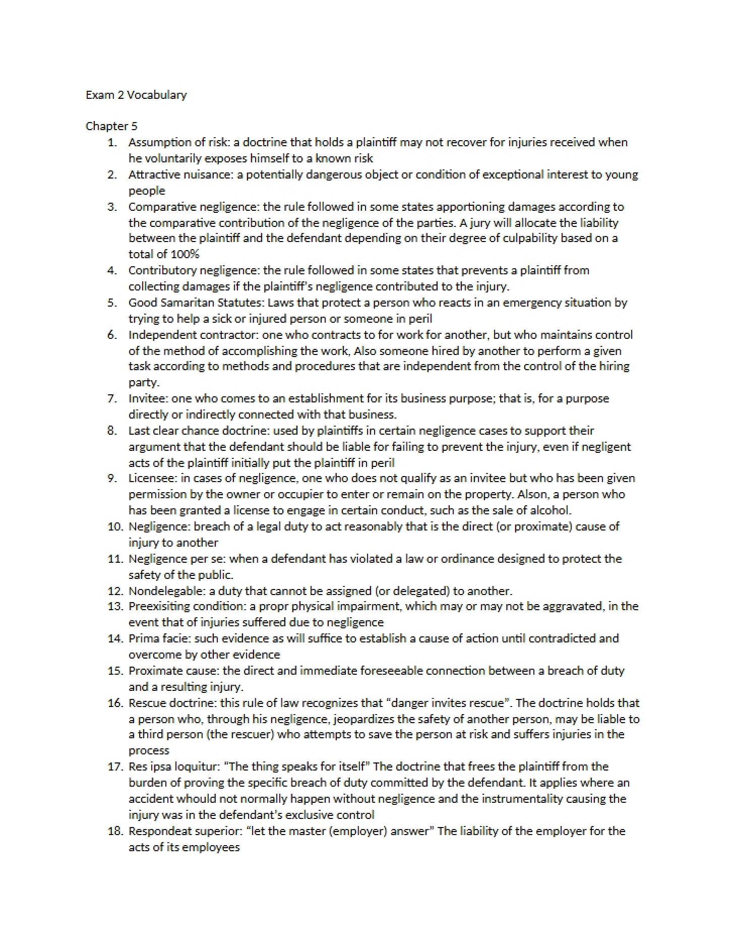 Second Academic Evaluation