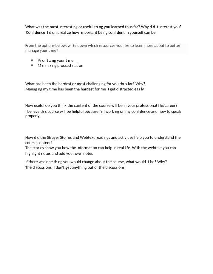 Boost Confidence and Improve Time Management Skills