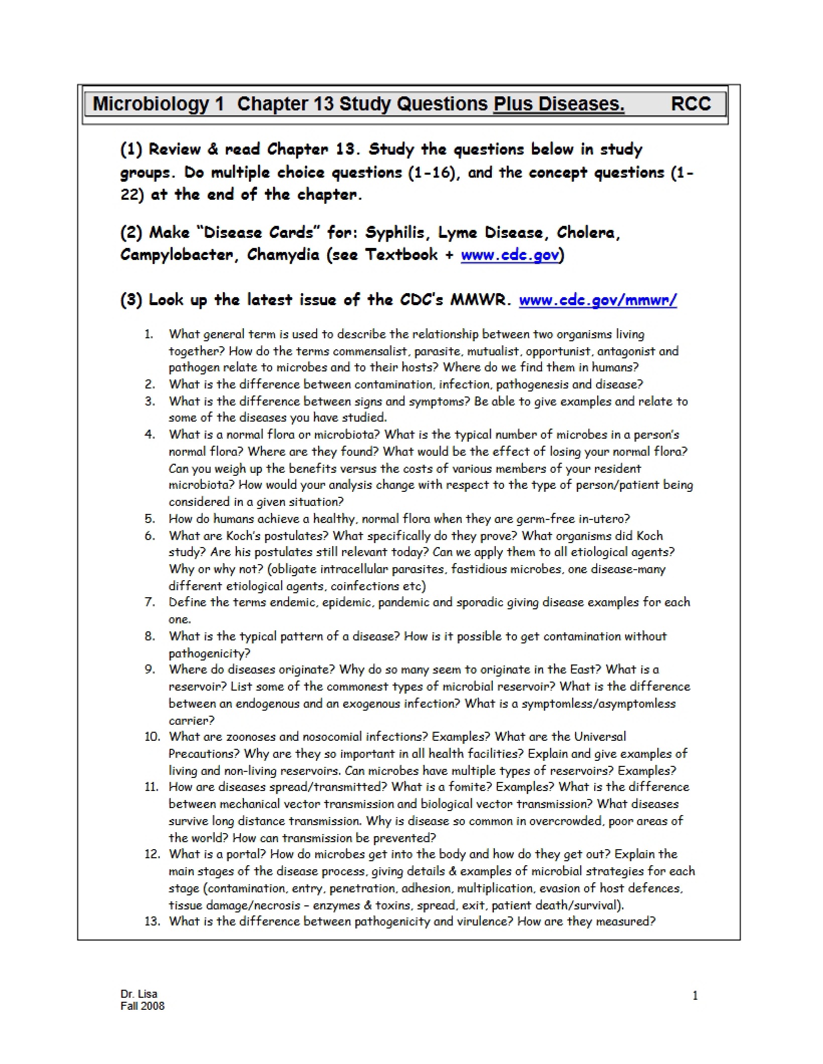 Guide for Studying Microbiology (2)