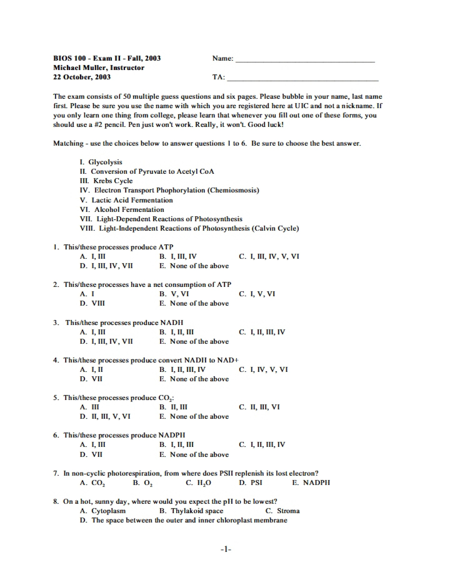Evaluation Document