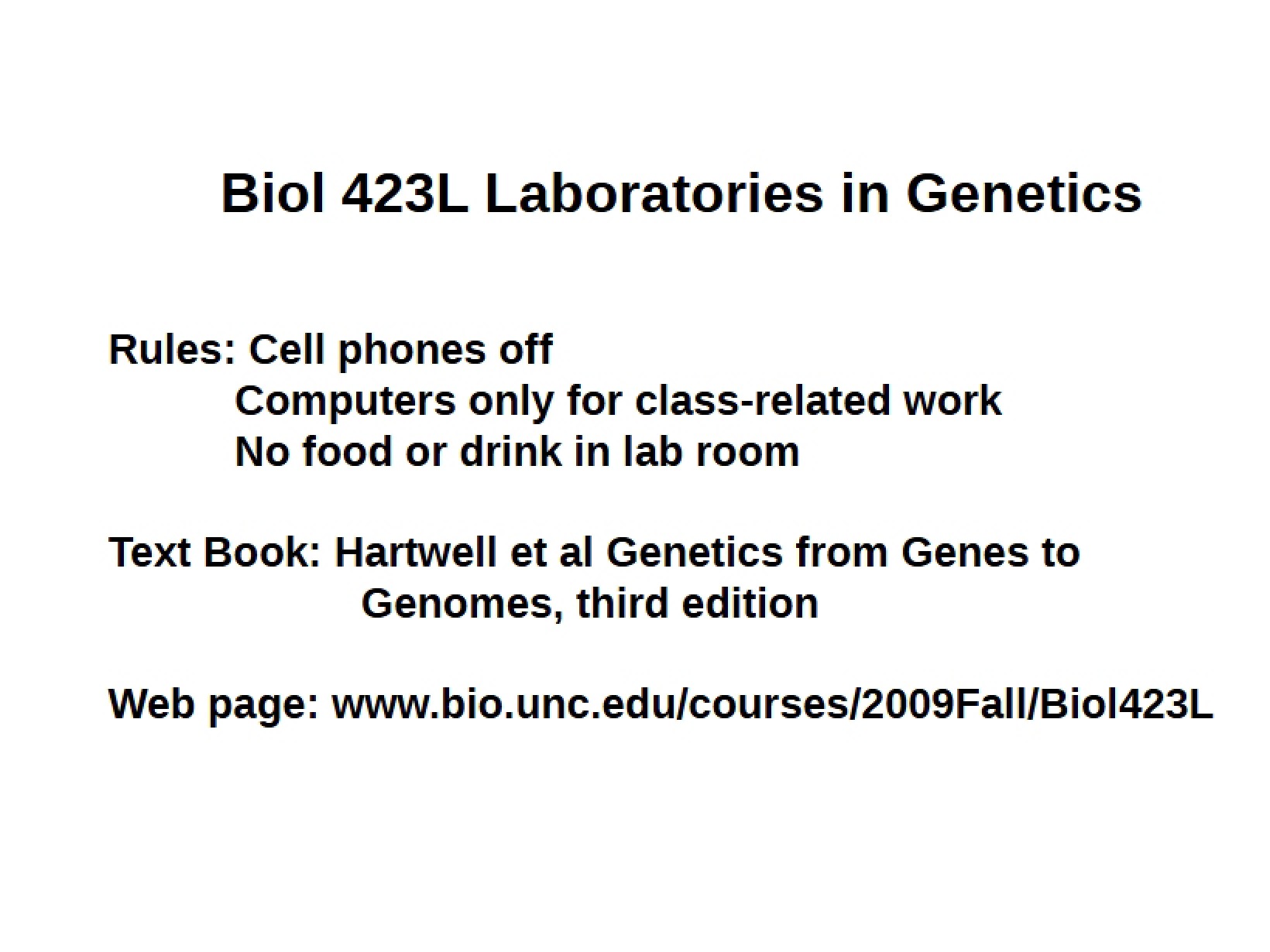 Lab Experiment Notes