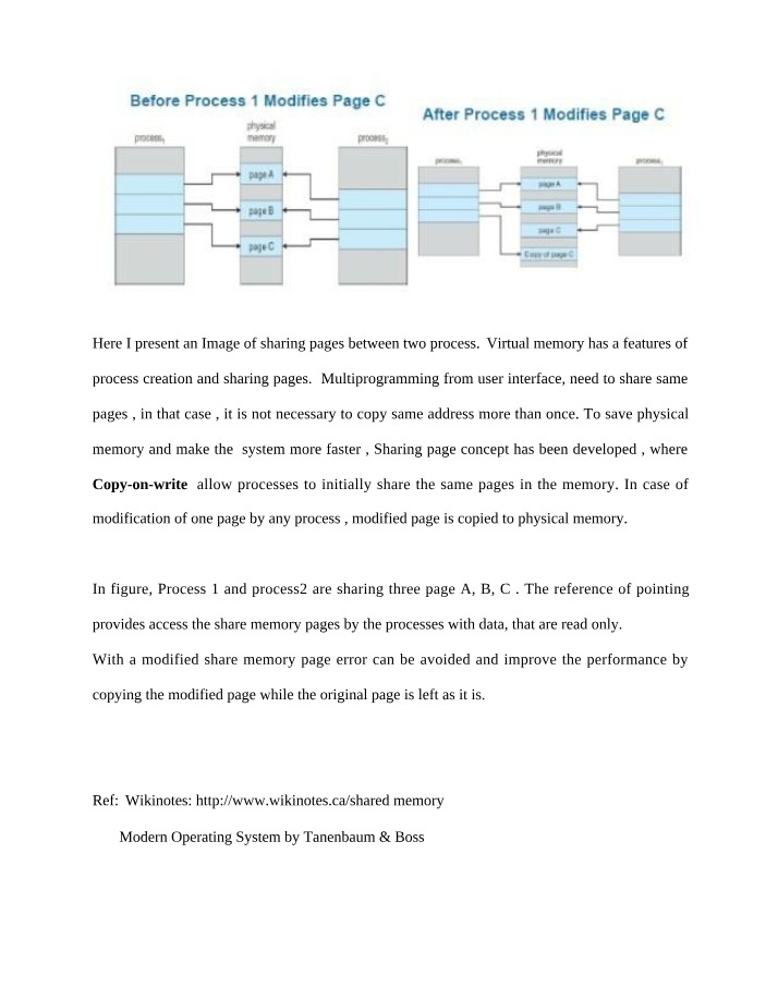 Concepts of Shared Memory