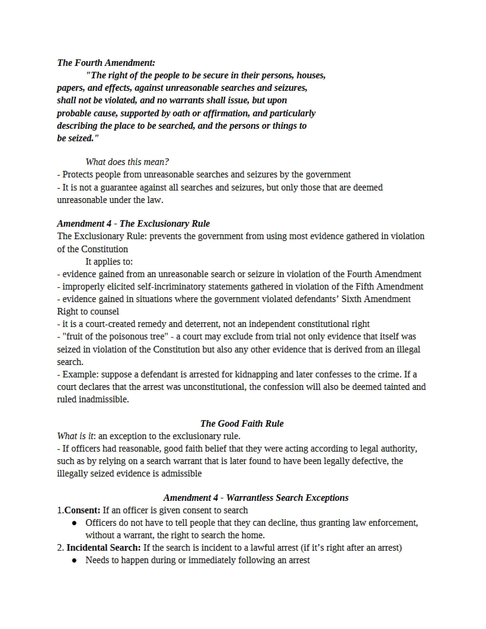 Fourth Amendment (Forensics)