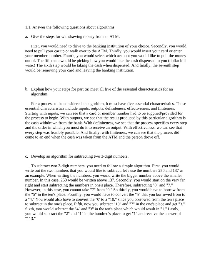CS 101 - First Assignment