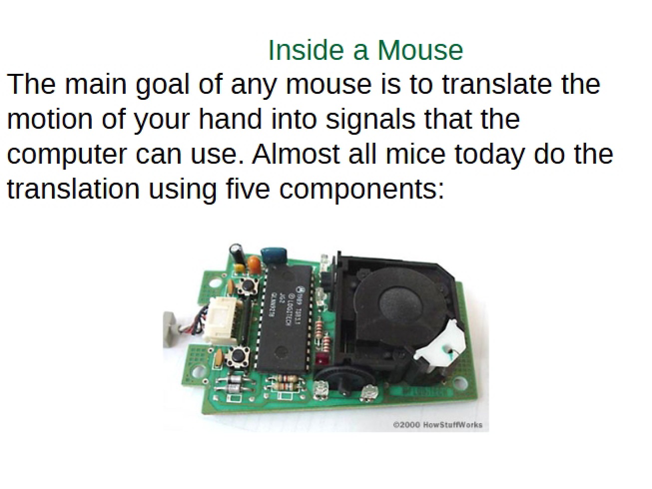 Mouse Internals