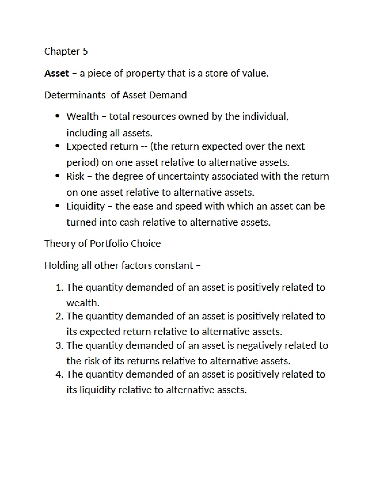 Notes Chapter 5 (3303)