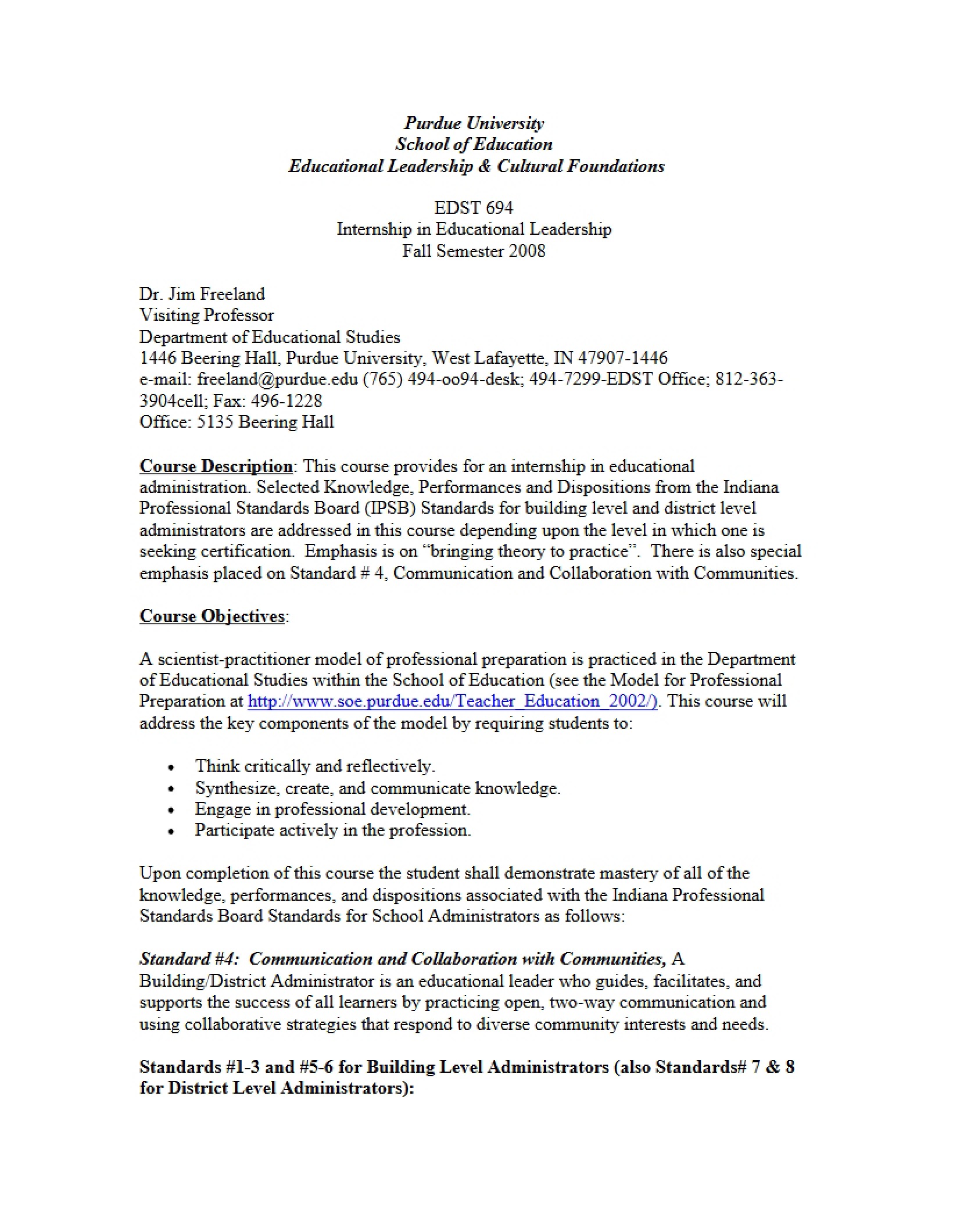 Syllabus