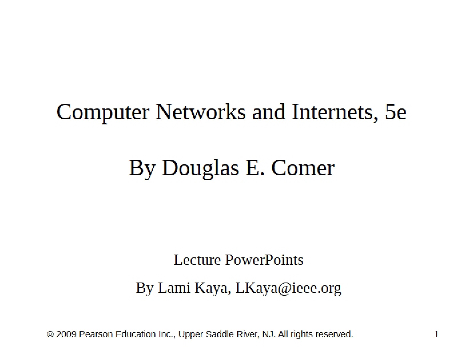 Datagram Forwarding (Chapter 22)