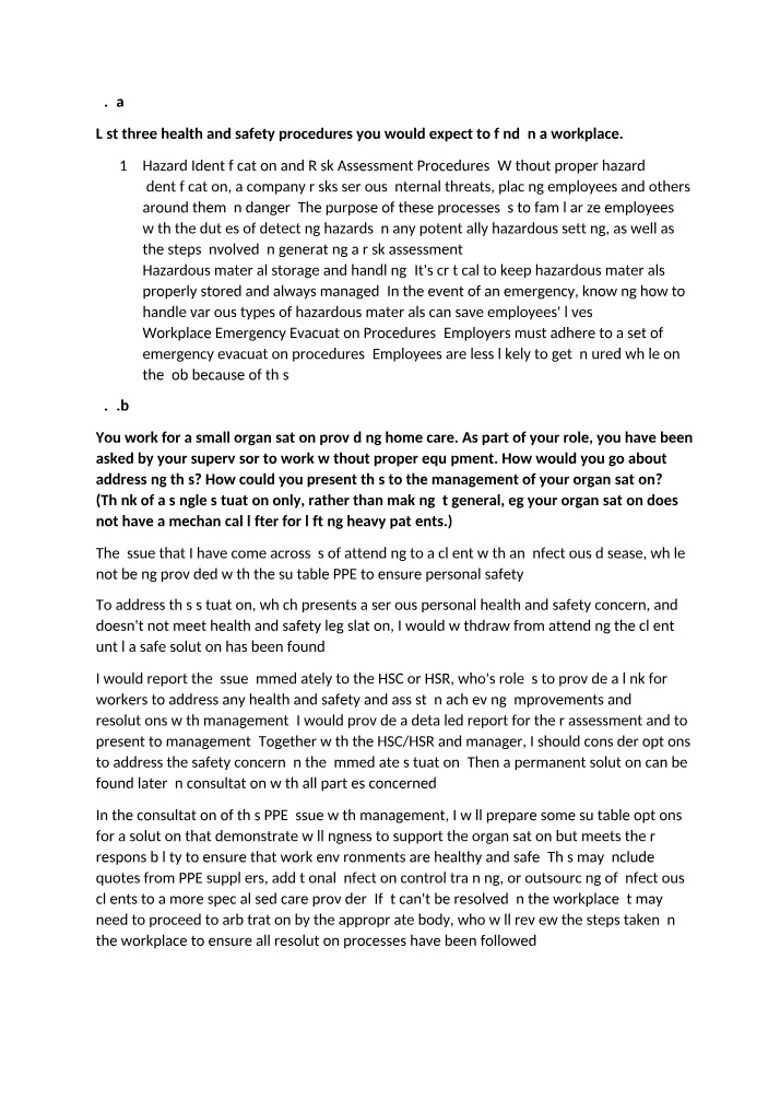 HLT INF001 003 - Module 3 Notes