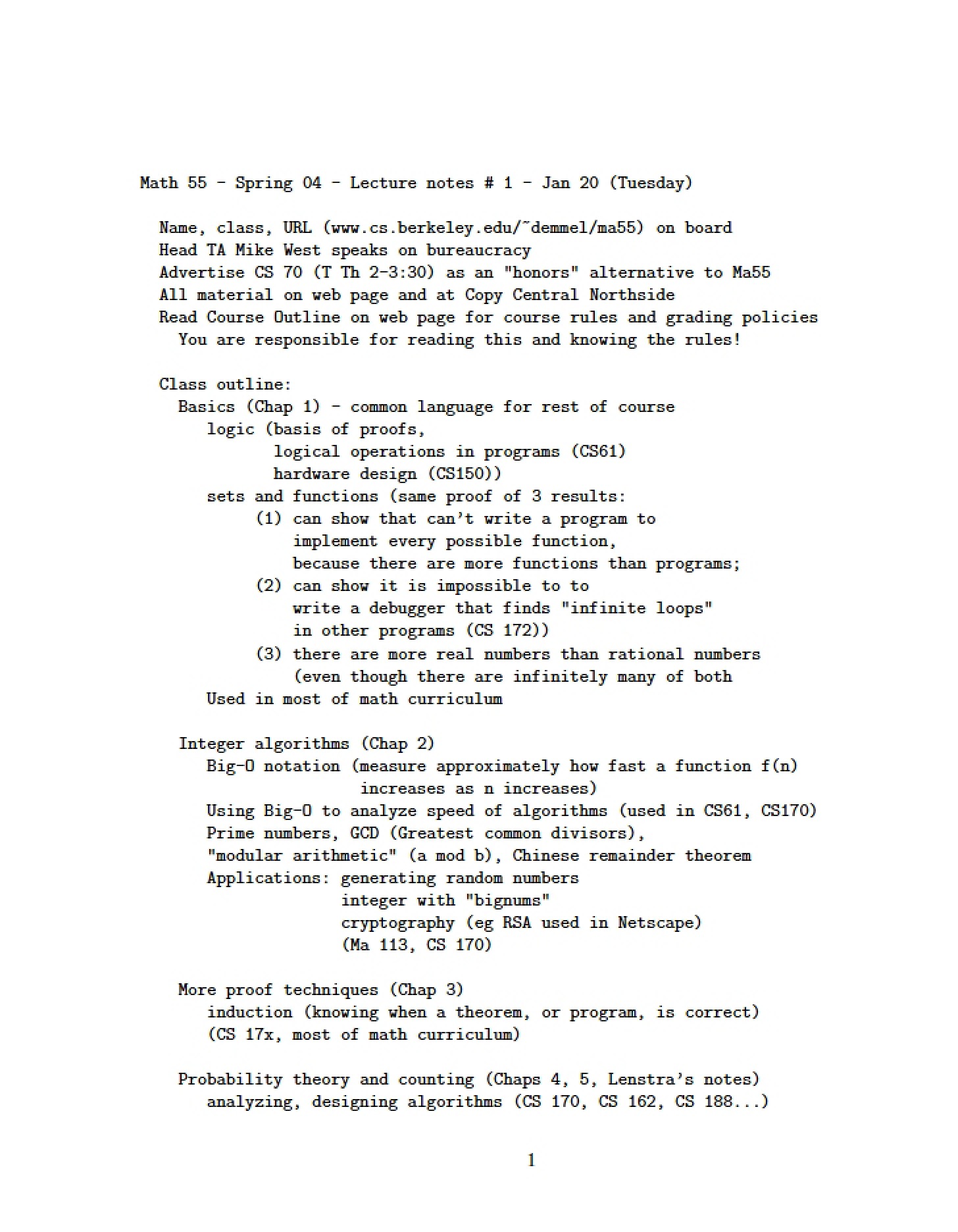 Lecture Records