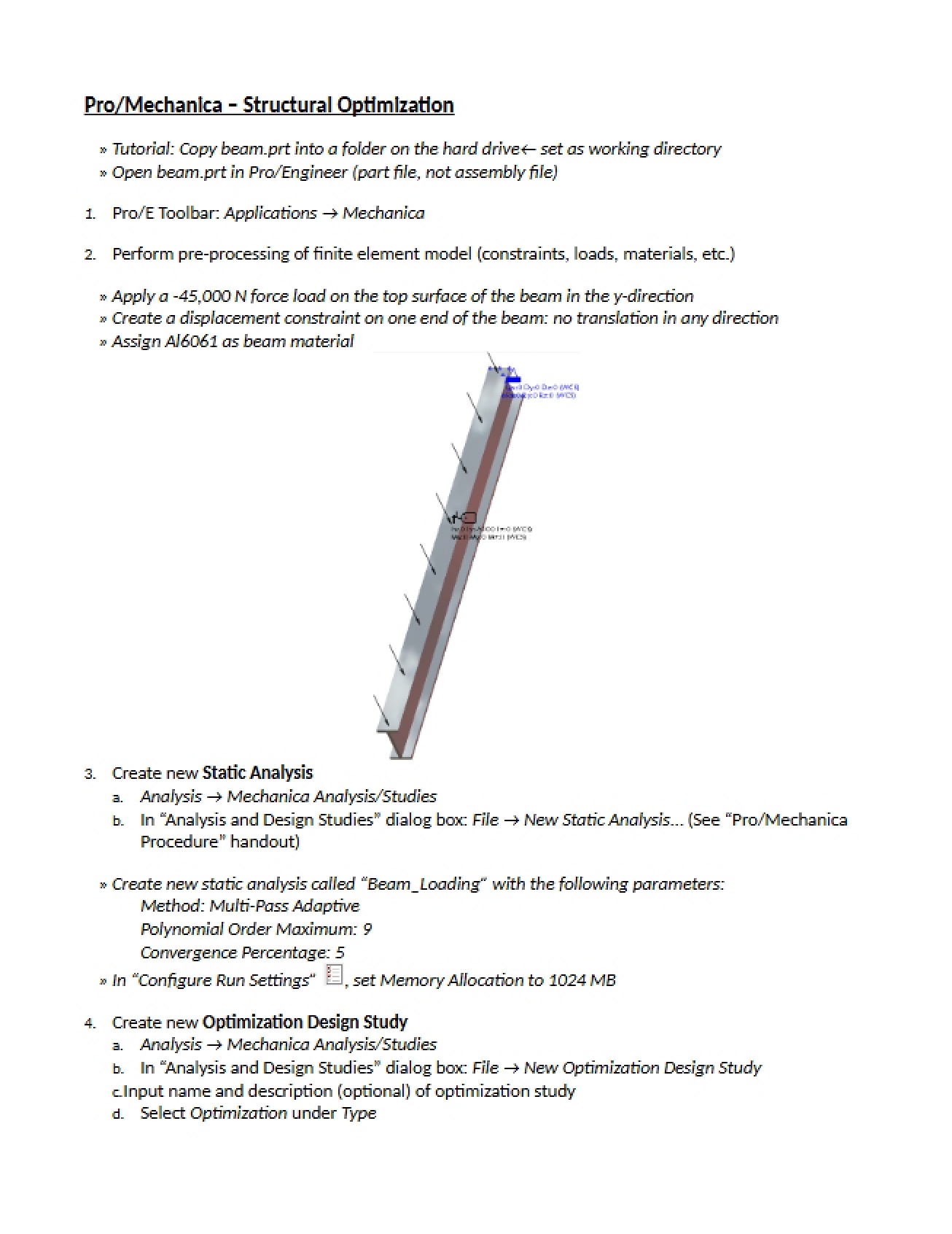 Optimization of Structures