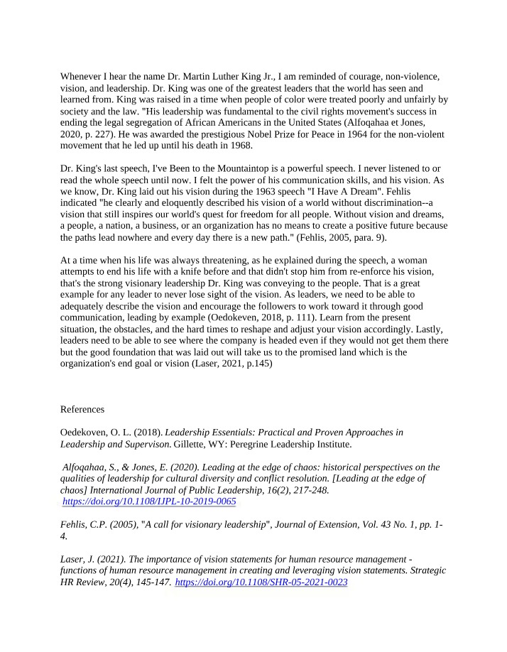 Discussion Forum 2 - Week 5