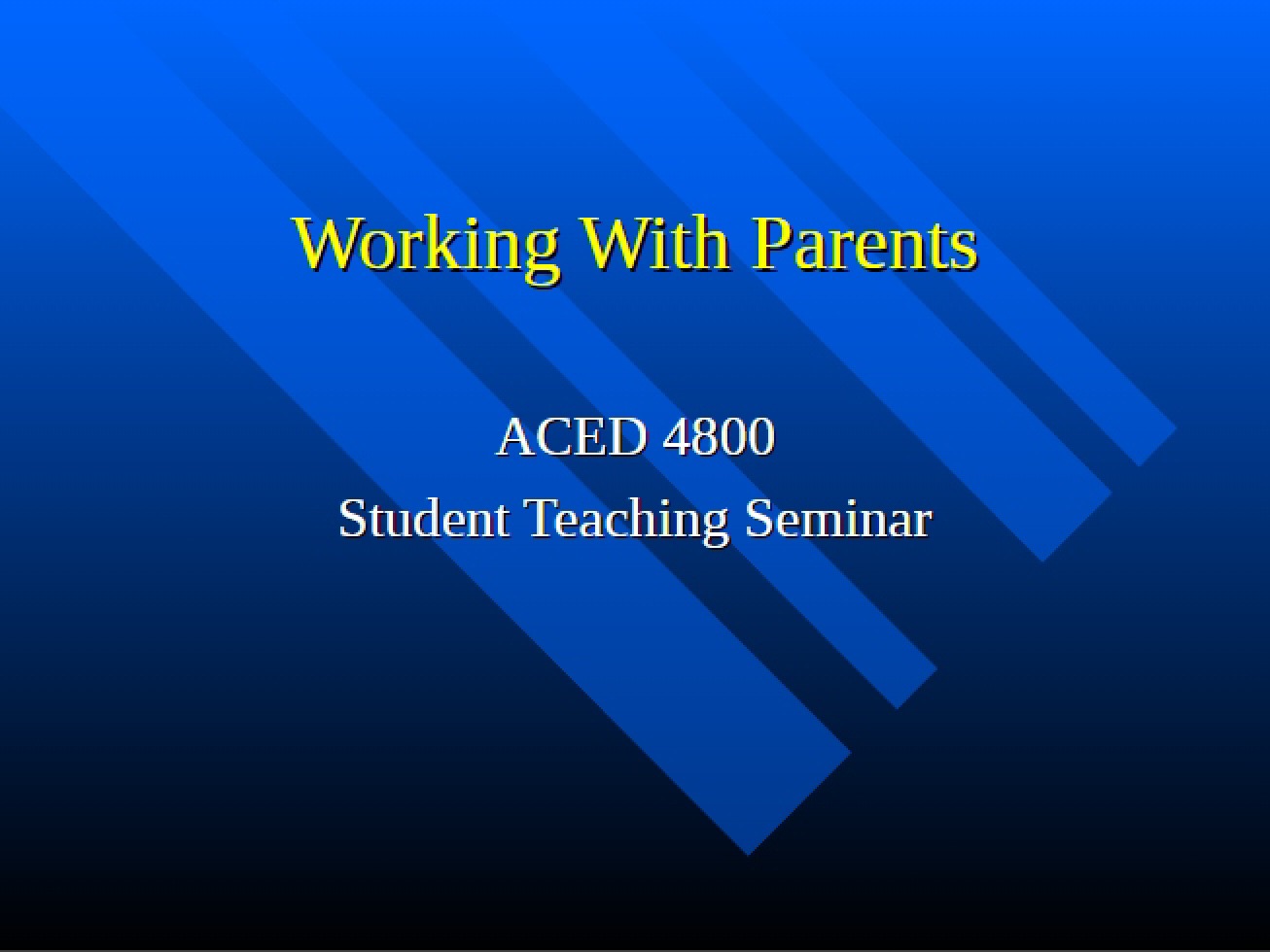Parent Collaboration