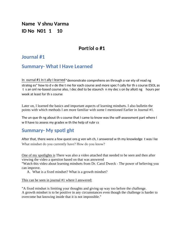 Reading Strategies and Time Management