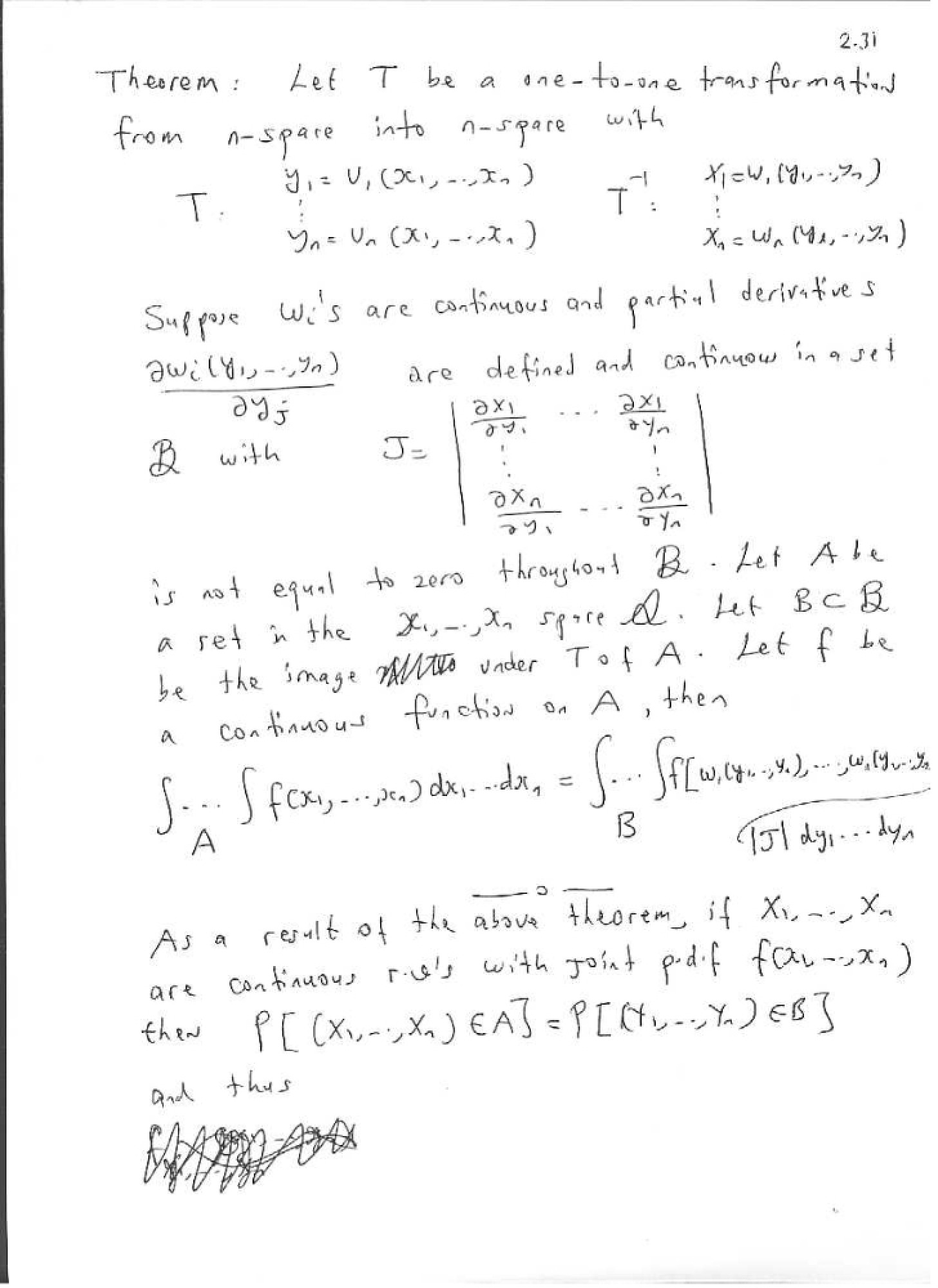 Notes on Sections 2-2 to 3-1