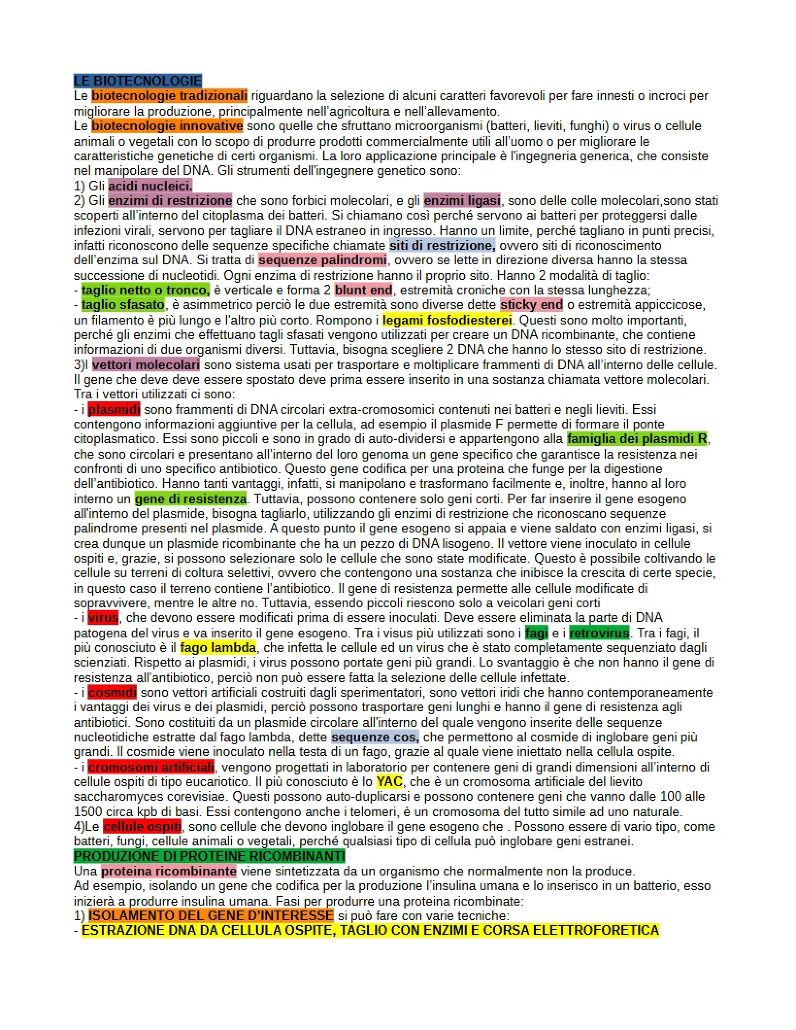 Biotechnologies