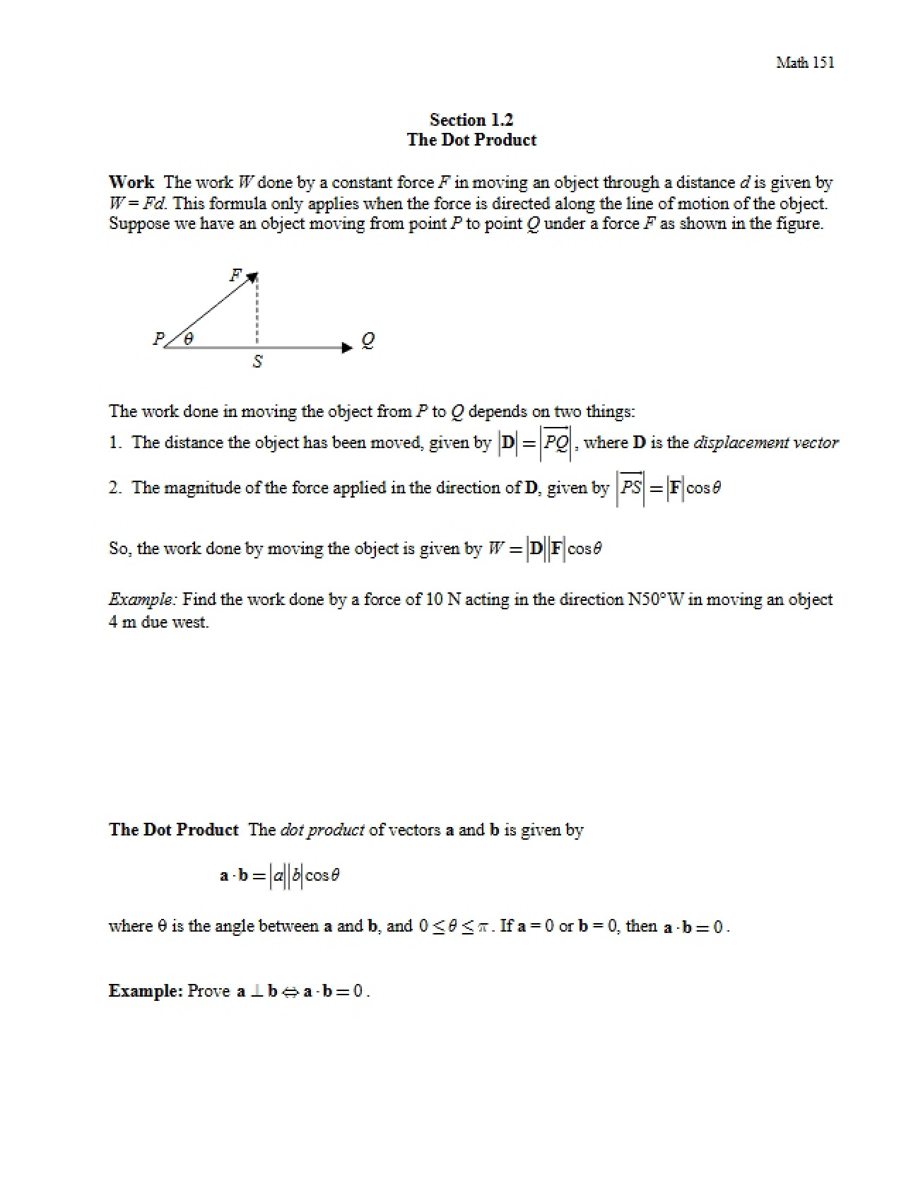 Materials for Sections 1-2