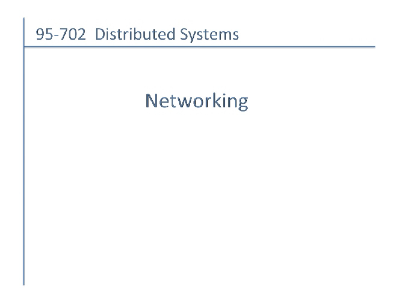 Networking Concepts