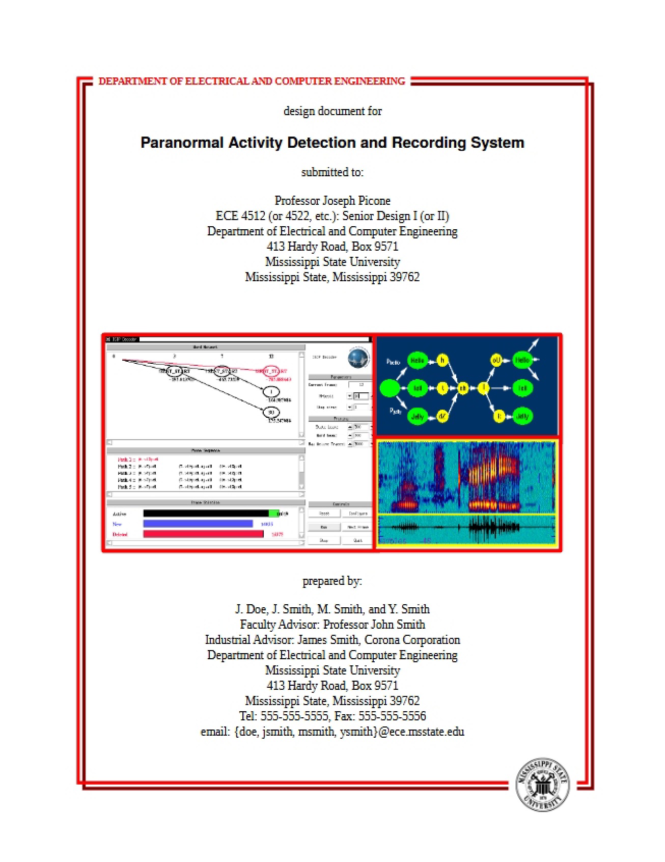 System for Recording and Detecting Paranormal Activity