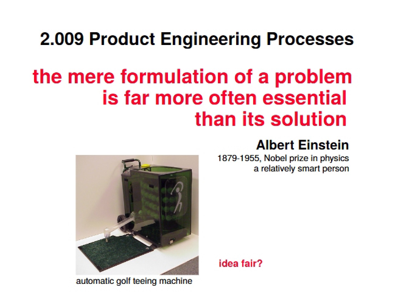 Processes of Product Engineering