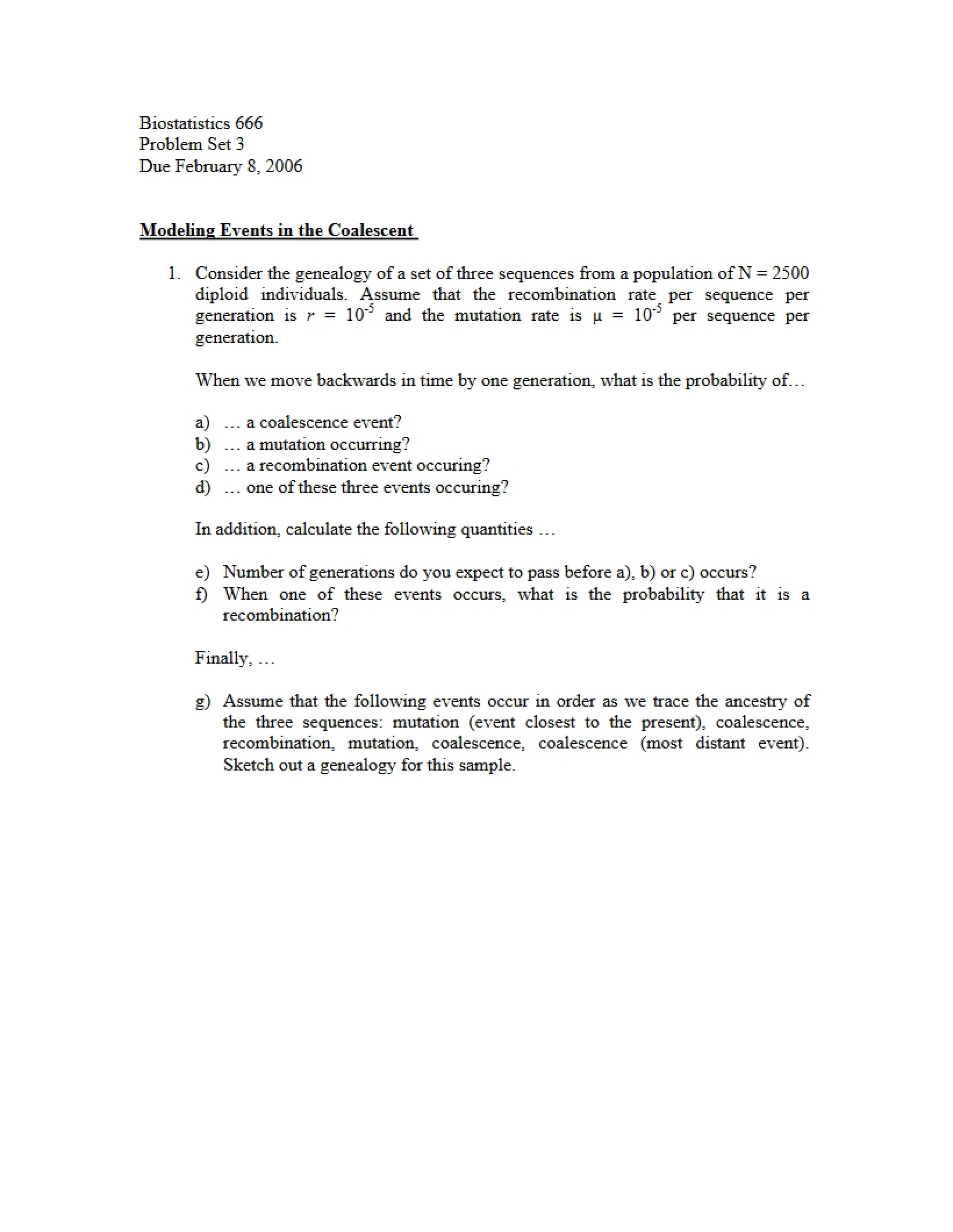 Problem Set 3