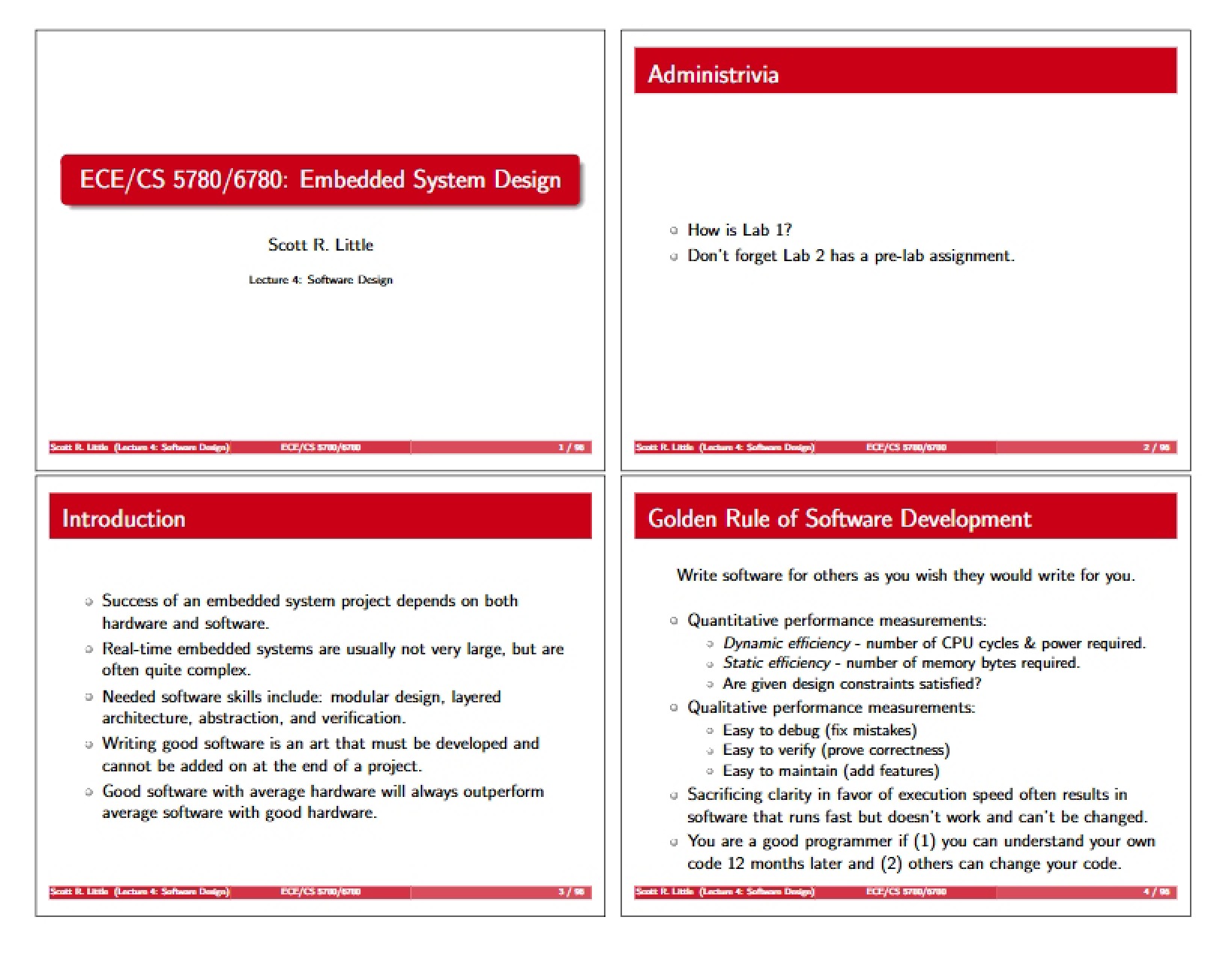Principles of Software Design