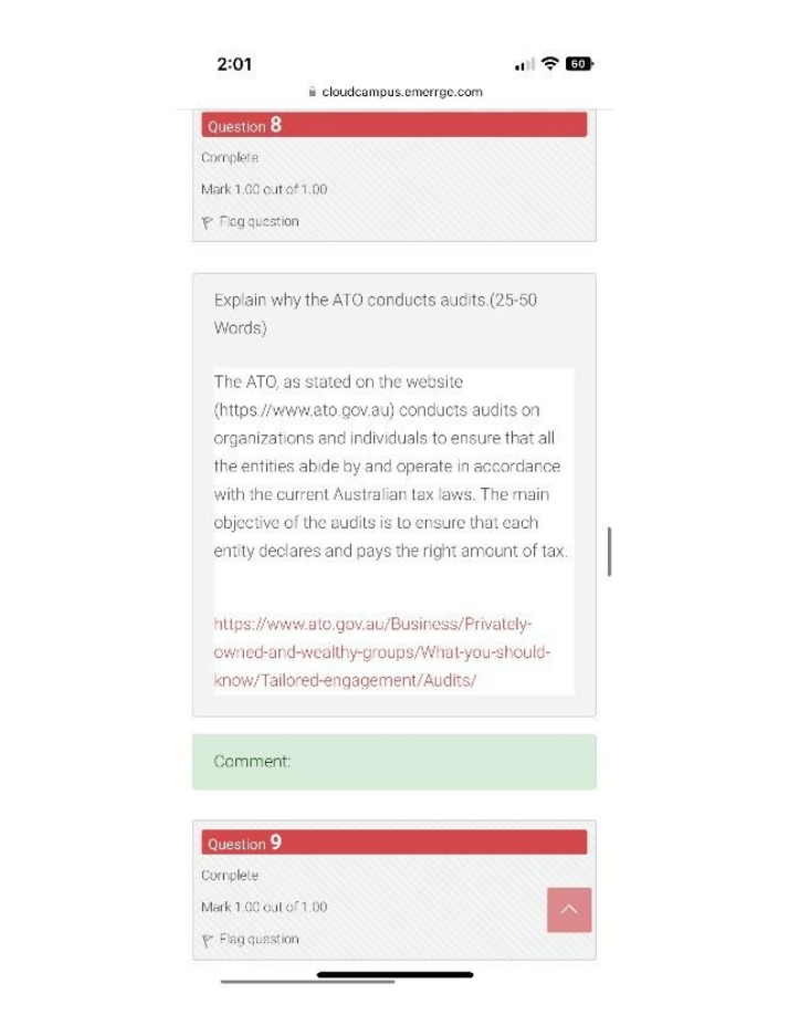 2023 Exercises for BSB 61015